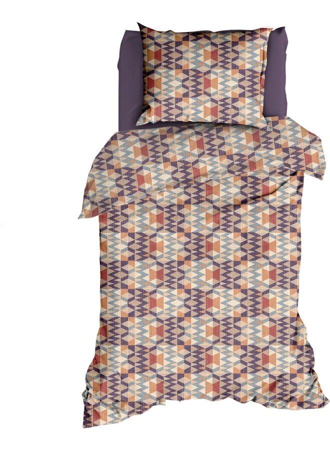 Romanette Dekbedovertrek Nevada Multi - Flanel