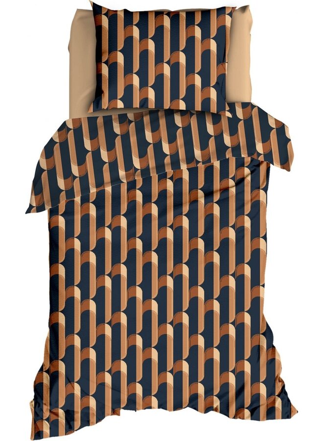 Romanette Dekbedovertrek Vallarta Terra - Flanel