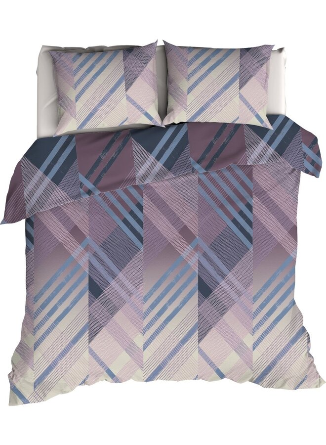 Dekbedovertrek Valmont Lila - Flanel PL1