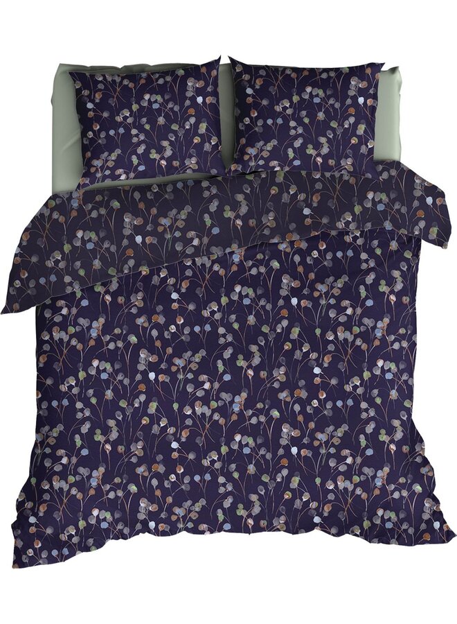 Romanette Dekbedovertrek Muriel Paars - Flanel