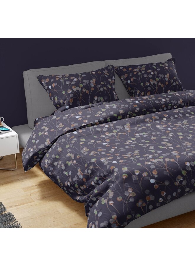 Romanette Dekbedovertrek Muriel Paars - Flanel