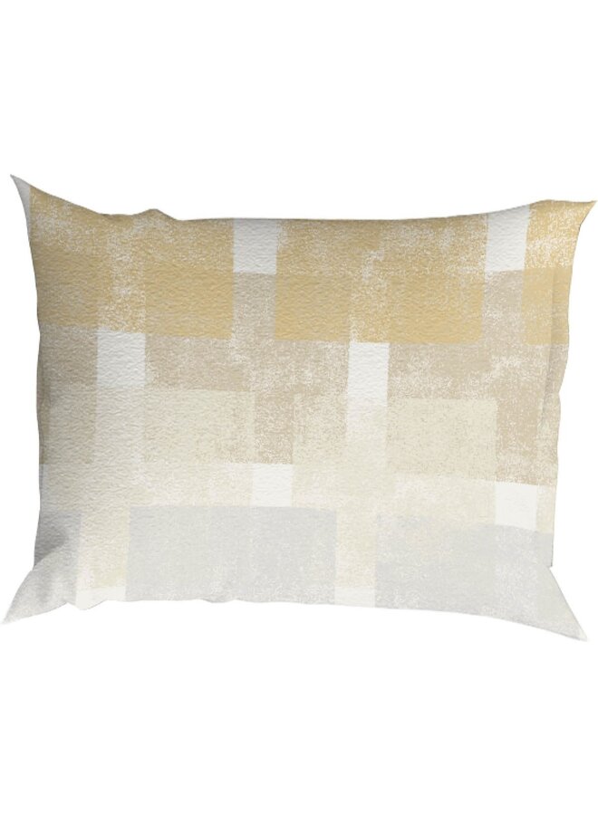 Romanette Dekbedovertrek Brixen Geel - Flanel