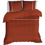 Romanette Dekbedovertrek Duchesse Rooibos/Wit - Flanel