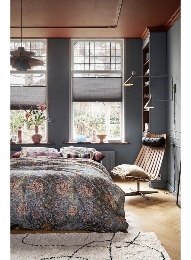 Beddinghouse Dekbedovertrek Scene Blauw - Katoen