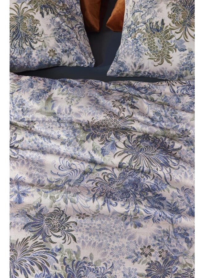 Beddinghouse Dekbedovertrek Full of Beauty Blauw/Groen - Katoen