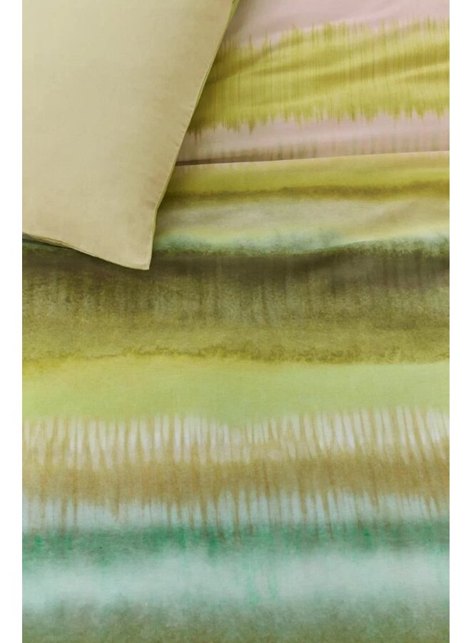 Beddinghouse Dekbedovertrek Hila Groen - Katoen