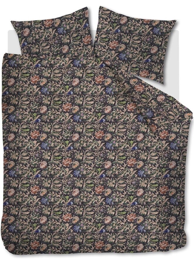 Dekbedovertrek Batik Donker Blauw - Katoen