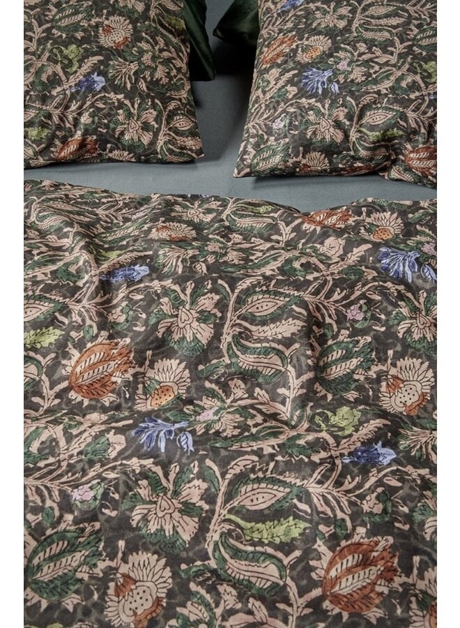 Beddinghouse Dekbedovertrek Batik Donker Blauw - Katoen