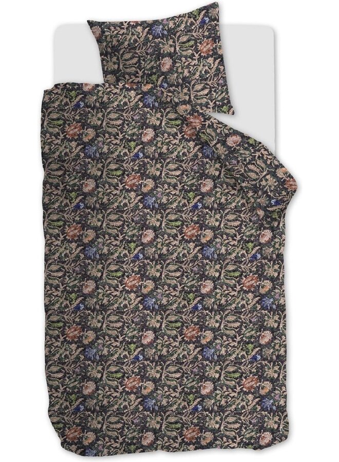 Beddinghouse Dekbedovertrek Batik Donker Blauw - Katoen