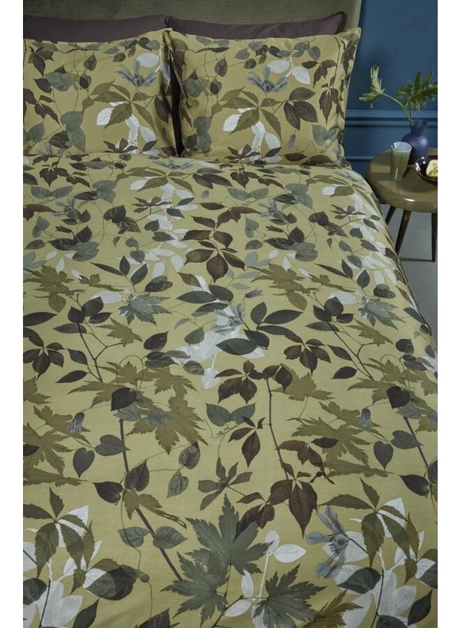 Beddinghouse Dekbedovertrek Gigi Groen - Katoensatijn