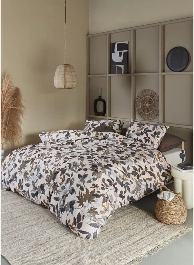 Beddinghouse Dekbedovertrek Gigi Naturel - Katoensatijn