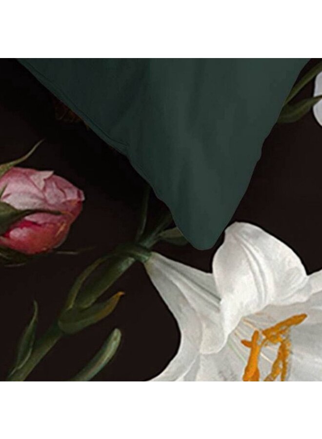 Ambiante Dekbedovertrek Flowerbomb Multi - Katoensatijn