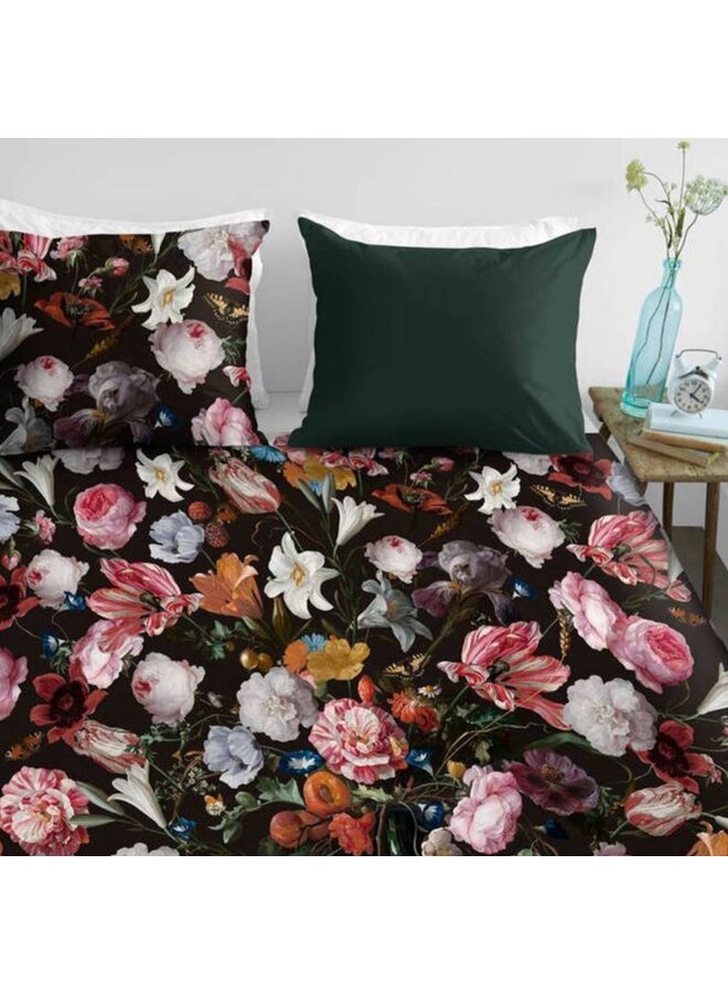 Ambiante Dekbedovertrek Flowerbomb Multi - Katoensatijn