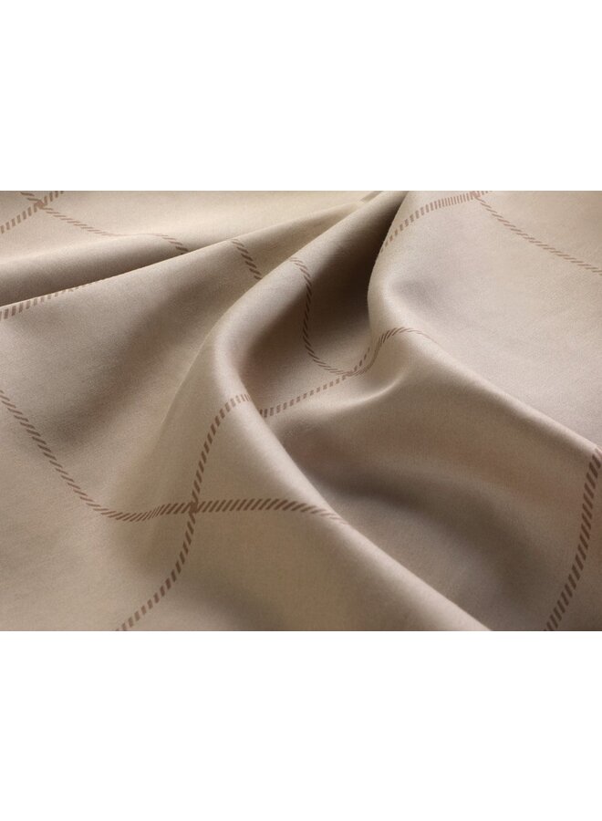 Papillon Dekbedovertrek Cadiz Taupe - Tencel