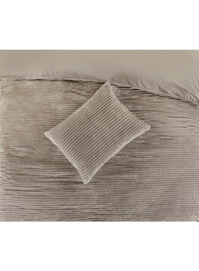 Papillon Dekbedovertrek Dorit Zand - Teddystof