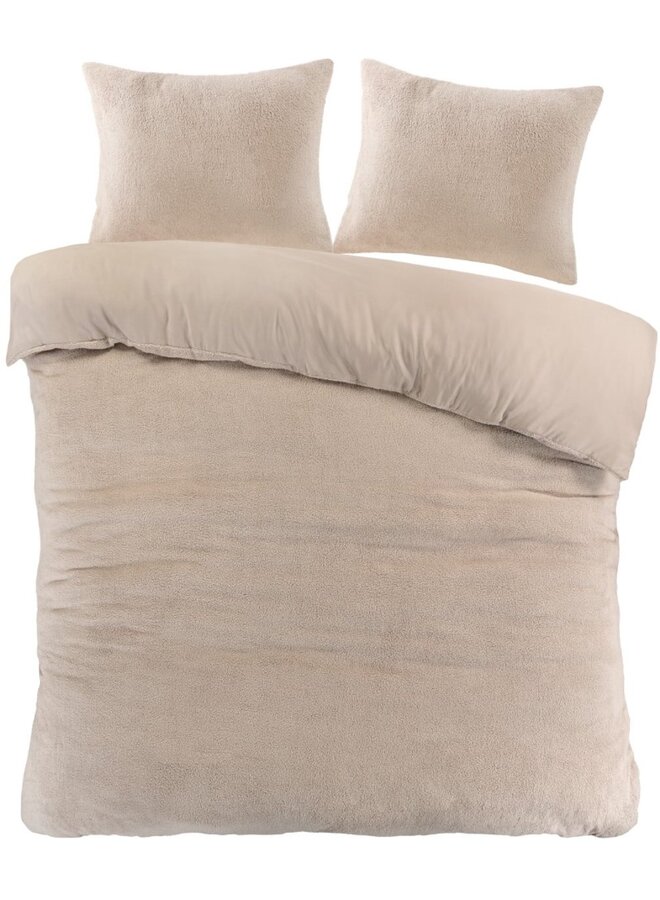 Papillon Teddystof Teddystof Dekbedovertrek Uni Zand