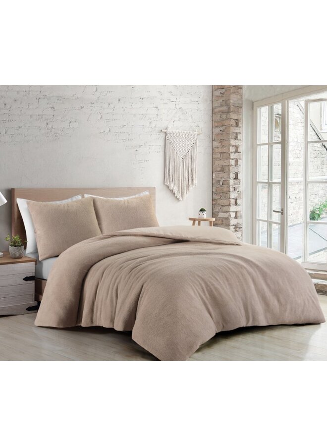 Papillon Dekbedovertrek Billy Zand - Teddystof