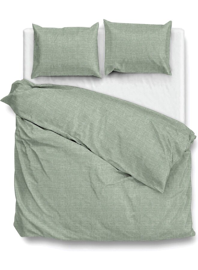 Dekbedovertrek Lino Groen - Katoen PL3