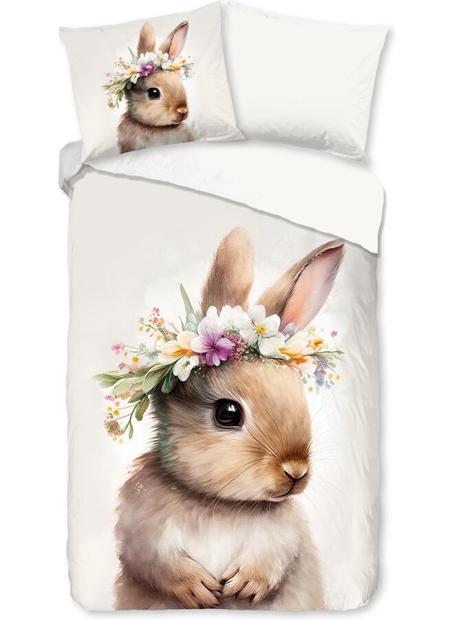 Pure Dekbedovertrek Kids Evi Creme - Microvezel