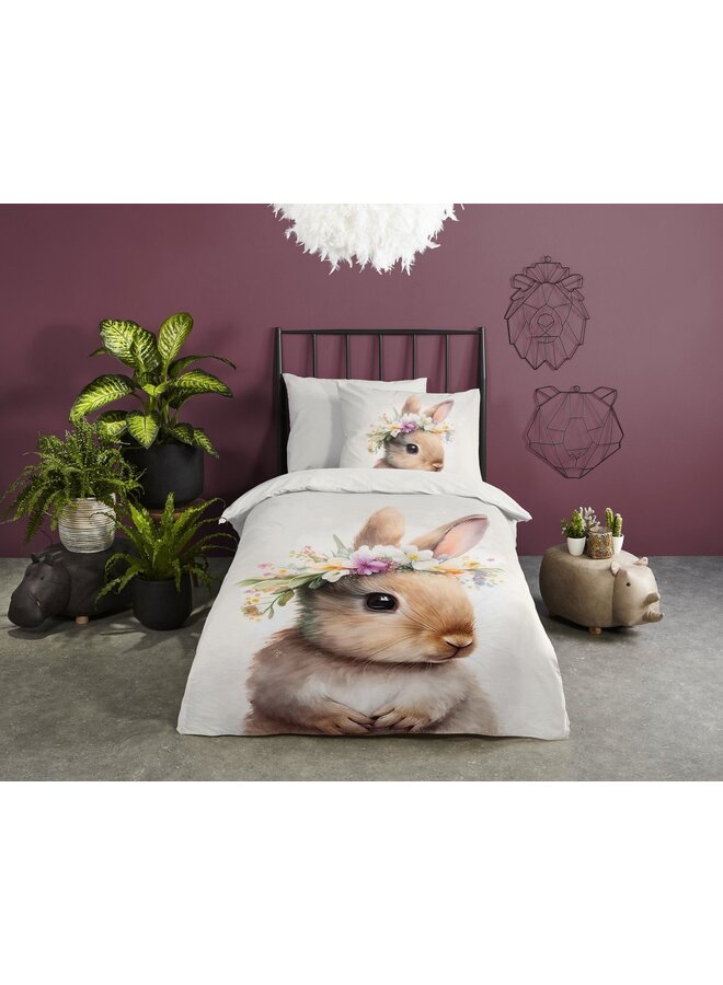 Pure Dekbedovertrek Kids Evi Creme - Microvezel