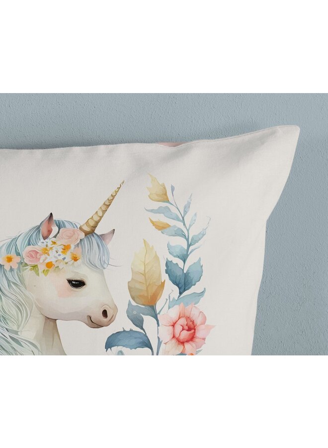 Pure Dekbedovertrek Kids Unidream Creme - Microvezel