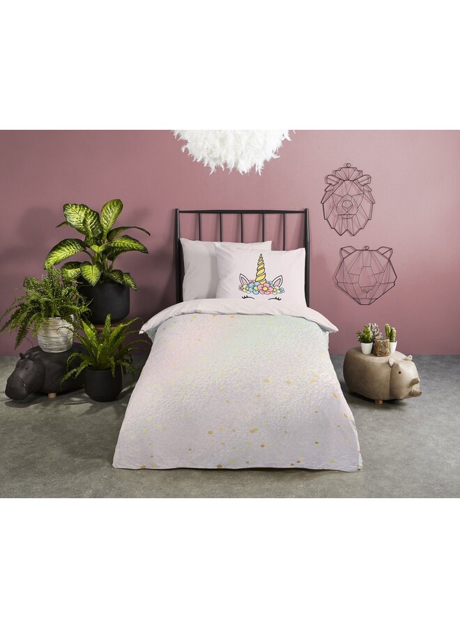 Pure Dekbedovertrek Kids Mandy Roze - Microvezel