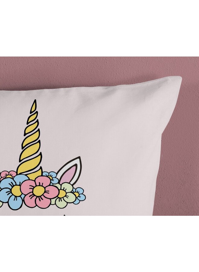 Pure Dekbedovertrek Kids Mandy Roze - Microvezel