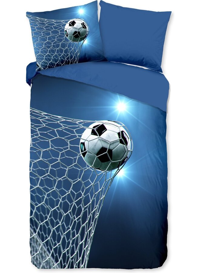 Dekbedovertrek Kids Fans Blauw - Microvezel