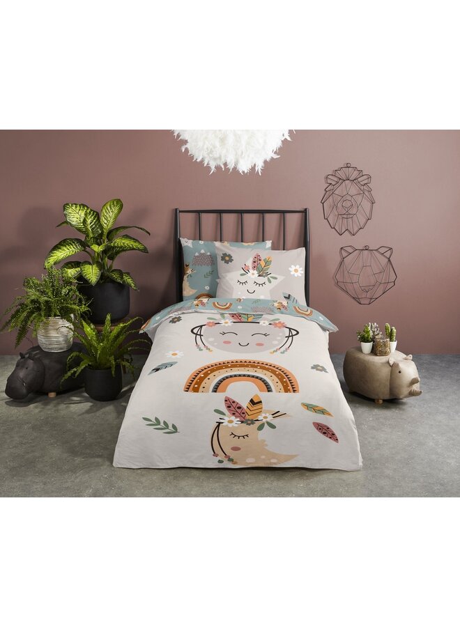 Pure Dekbedovertrek Kids Momo Zand - Microvezel