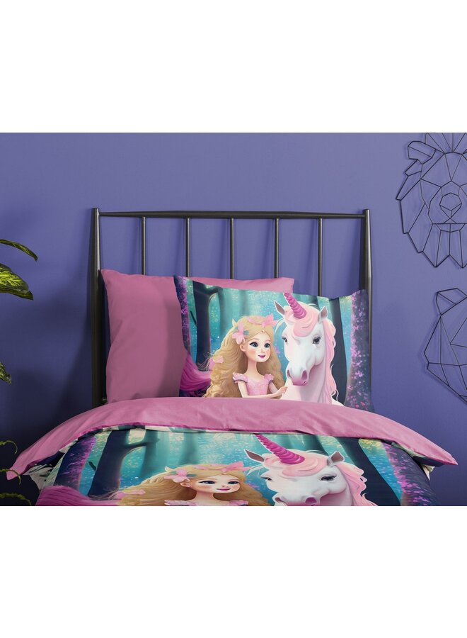 Pure Dekbedovertrek Kids Roze