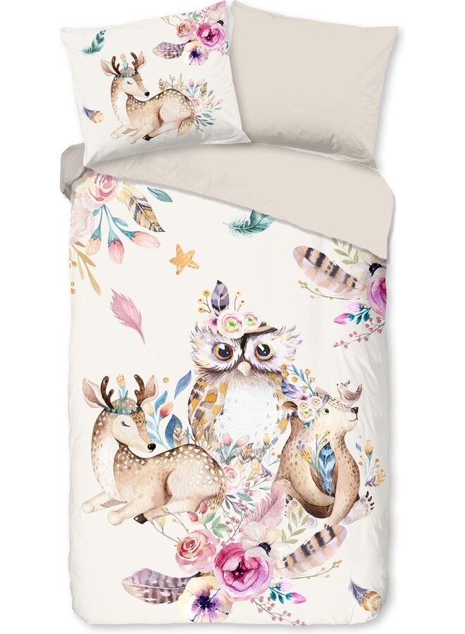 Pure Dekbedovertrek Kids Meandra Multi - Microvezel