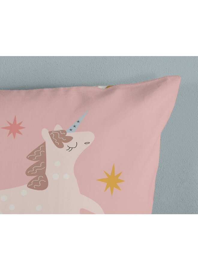 Pure Dekbedovertrek Kids Deina Roze - Microvezel