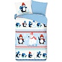 Good Morning Dekbedovertrek Kids Penguins Multi - Flanel