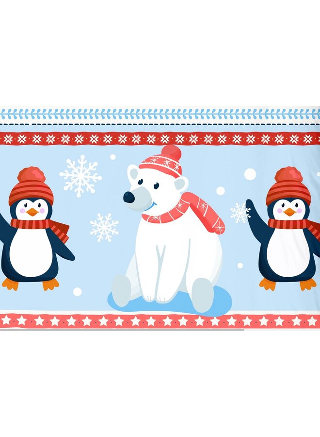 Good Morning Dekbedovertrek Kids Penguins Multi - Flanel