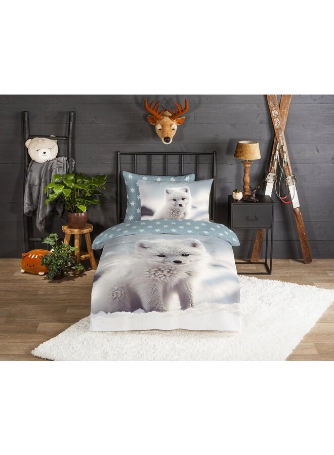 Good Morning Dekbedovertrek Kids Toss Wit - Flanel