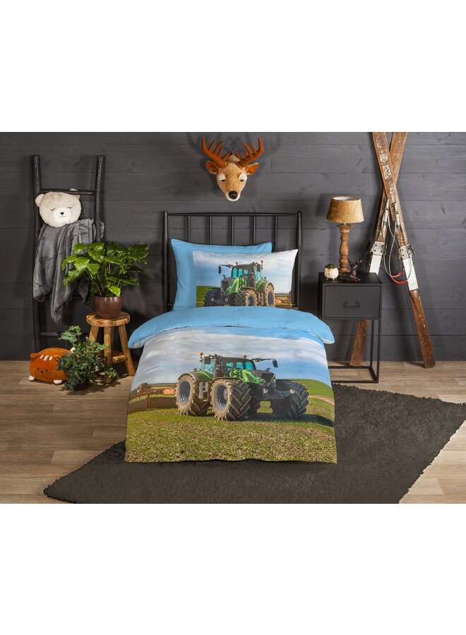 Good Morning Dekbedovertrek Kids Frank Multi - Flanel