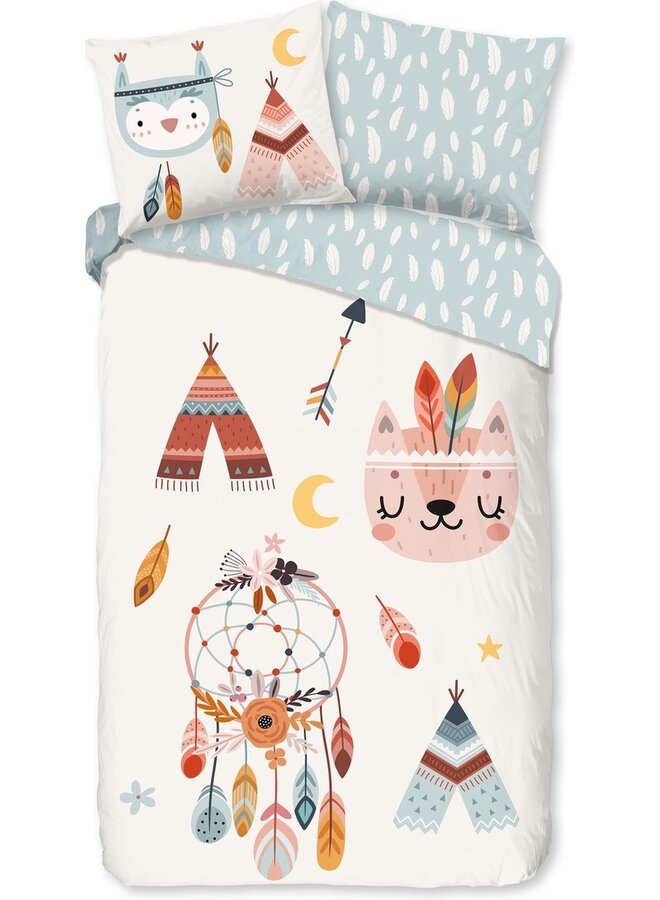 Good Morning Dekbedovertrek Kids Dreamy Multi - Flanel