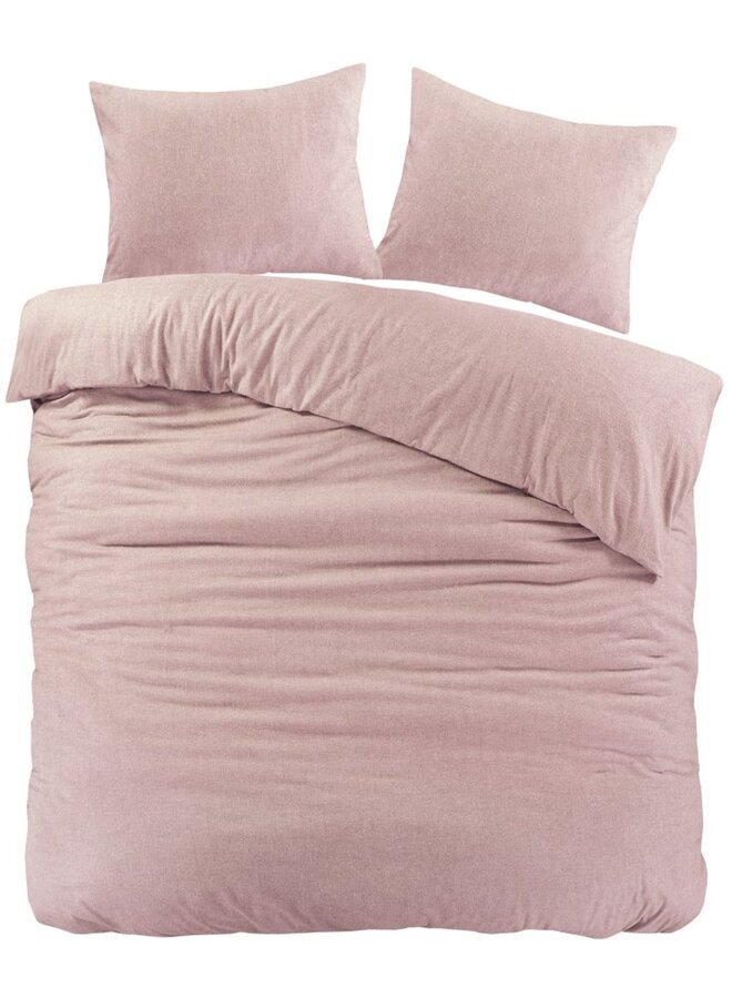 Dekbedovertrek Brienz Roze - Flanel