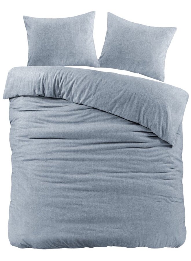 Dekbedovertrek Brienz Blauw - Flanel