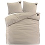 Blckout Katoen Dekbedovertrek Uni Beige