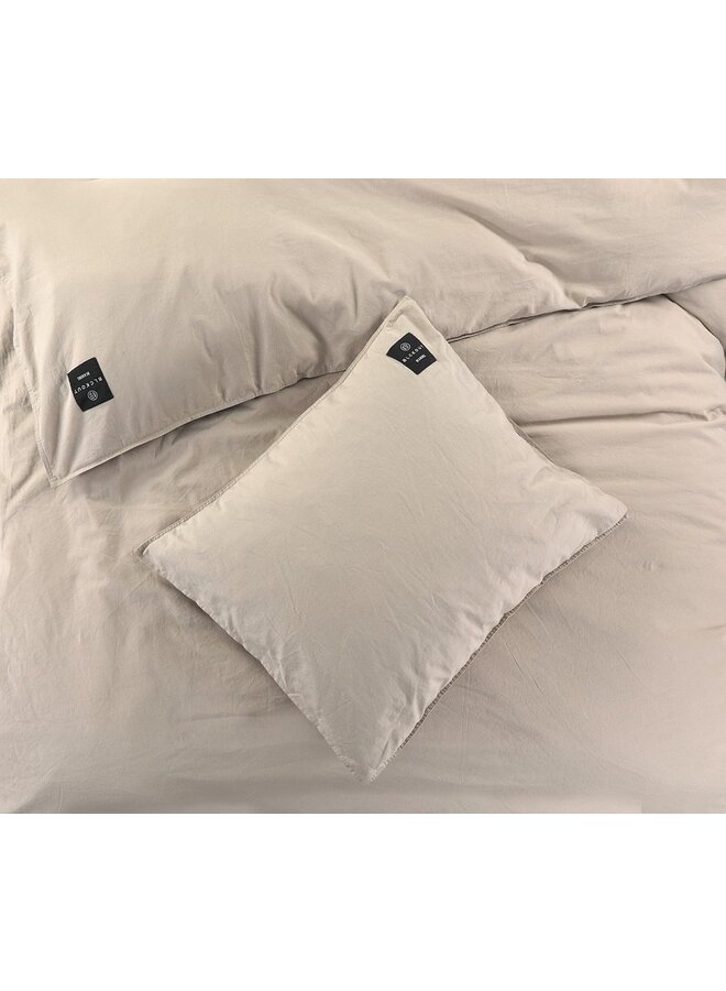 Blckout Katoen Dekbedovertrek Uni Beige