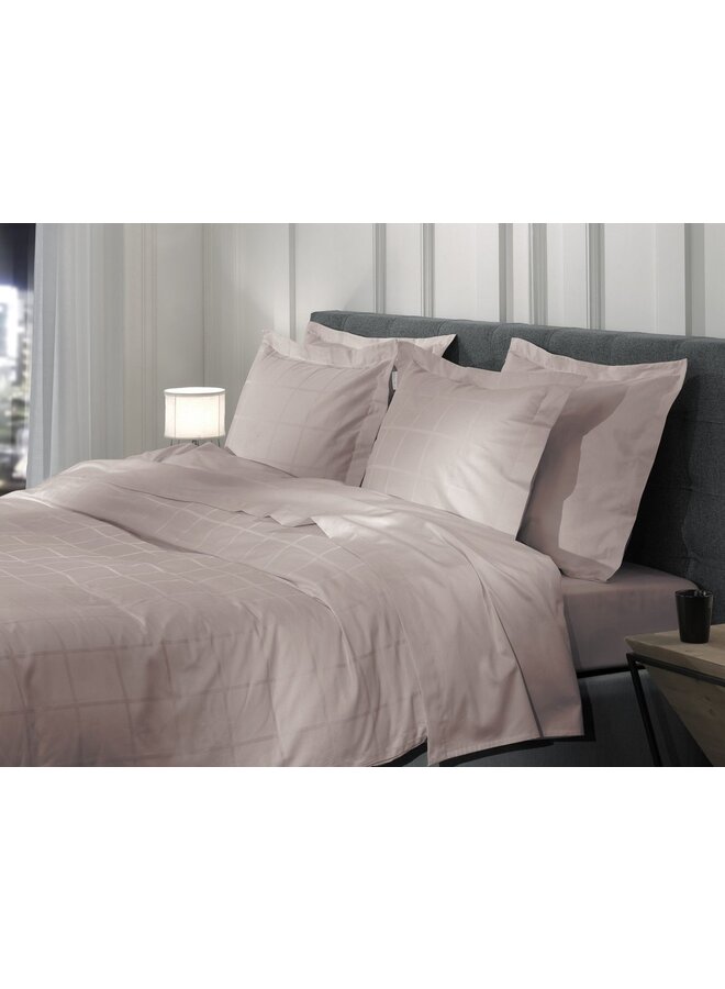 Heckett & Lane Dekbedovertrek Diamante Roze - Katoensatijn