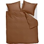 Ambiante Dekbedovertrek Satin Uni Bruin - Katoensatijn