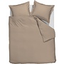 Ambiante Dekbedovertrek Satin Uni Taupe - Katoensatijn