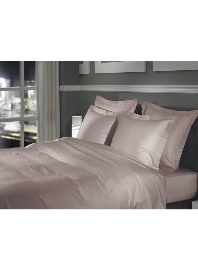 Heckett & Lane Dekbedovertrek Punto Licht Roze - Katoensatijn