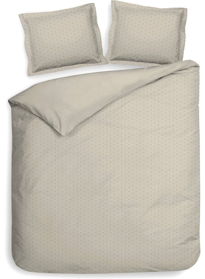 Dekbedovertrek Punto Naturel - Katoensatijn PL1