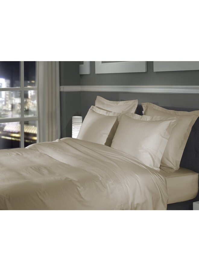 Heckett & Lane Dekbedovertrek Punto Naturel - Katoensatijn