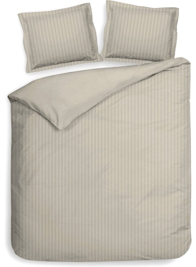 Heckett & Lane Dekbedovertrek Banda Naturel - Katoensatijn