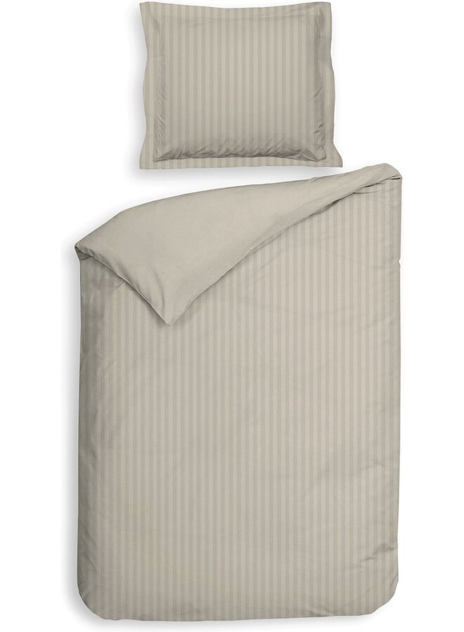 Heckett & Lane Dekbedovertrek Banda Naturel - Katoensatijn