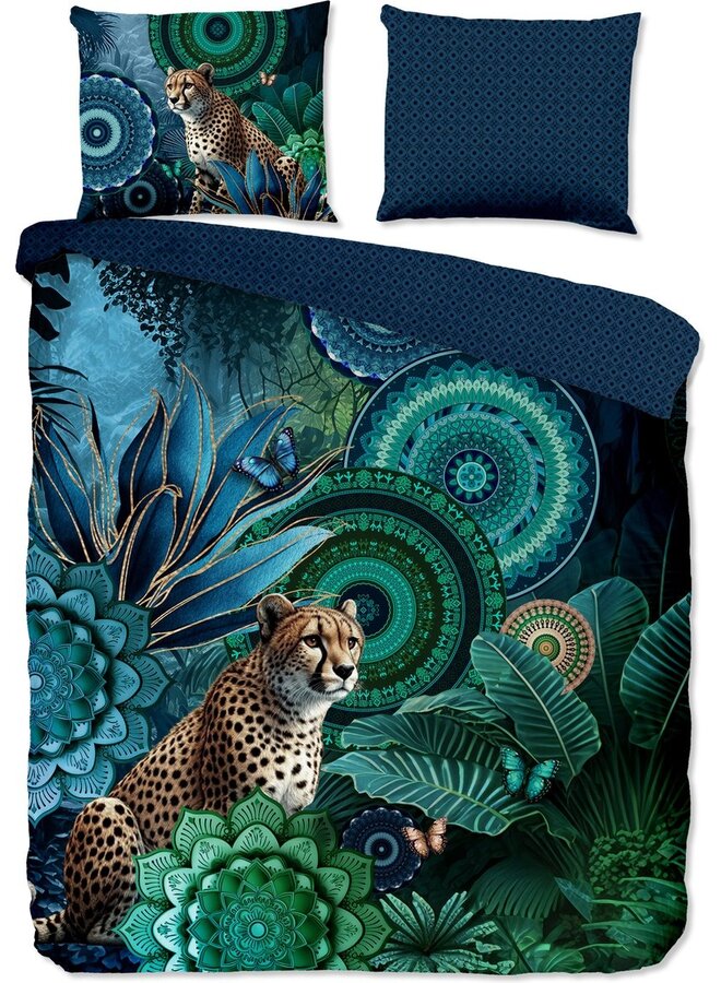 HIP Dekbedovertrek Nyah Multi - Katoensatijn